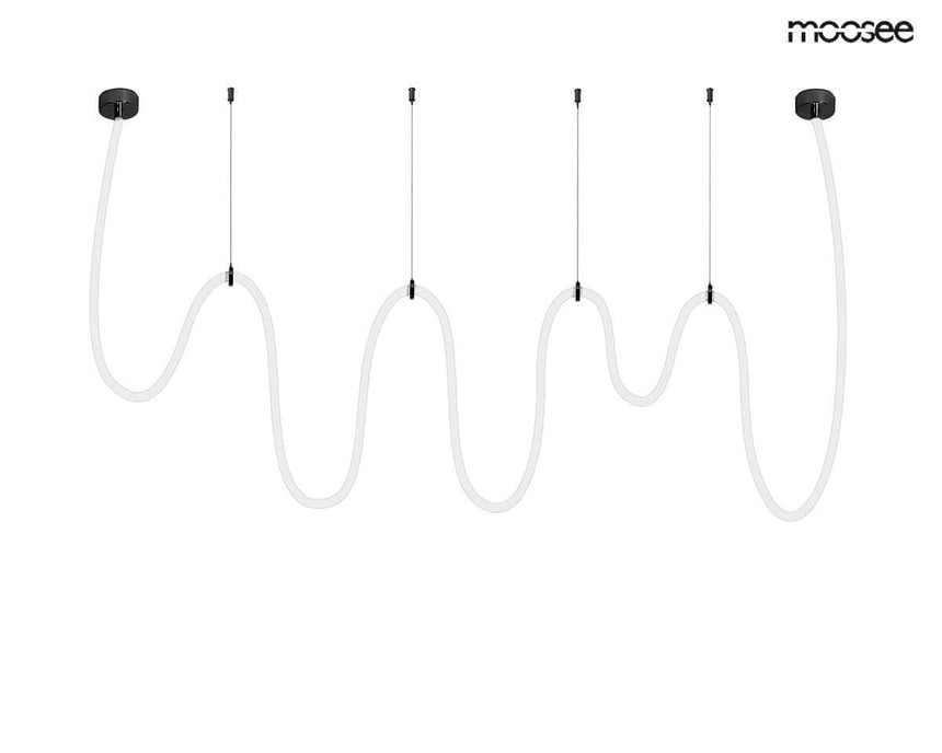 Závesná lampa Lasso 800 Smart čierna