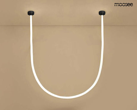 Závesná lampa Lasso 800 Smart čierna
