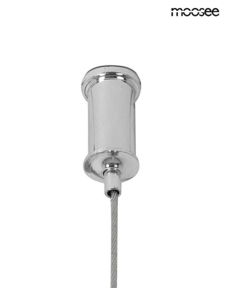 Závesná lampa Lasso 800 Smart strieborná