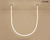 Závesná lampa Lasso 800 Smart strieborná