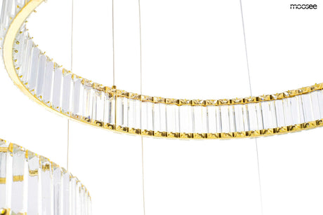 Závesná lampa Liberty 3B zlatá