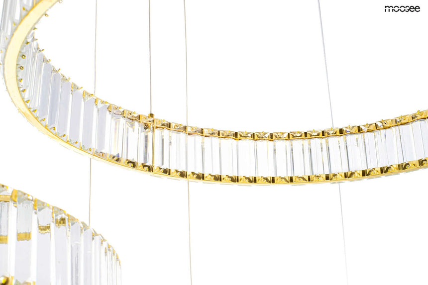 Závesná lampa Liberty 3B zlatá