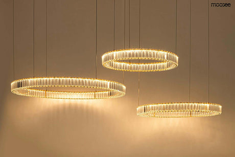 Závesná lampa Liberty 3B zlatá