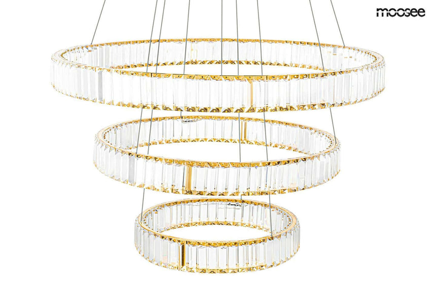 44. Závesná lampa Liberty Triples zlatá