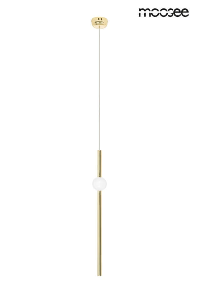 49. Závesná lampa Libra 60 On, zlatá