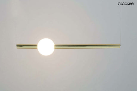 49. Závesná lampa Libra 60 On, zlatá