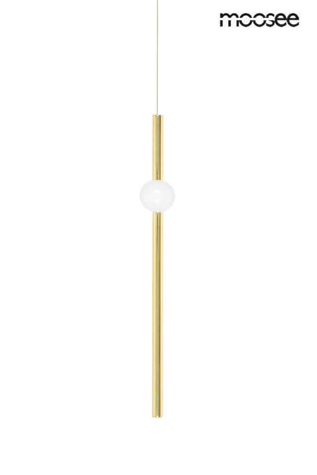 49. Závesná lampa Libra 60 On, zlatá