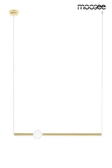 53. Závesná lampa Libra 90 On, zlatá