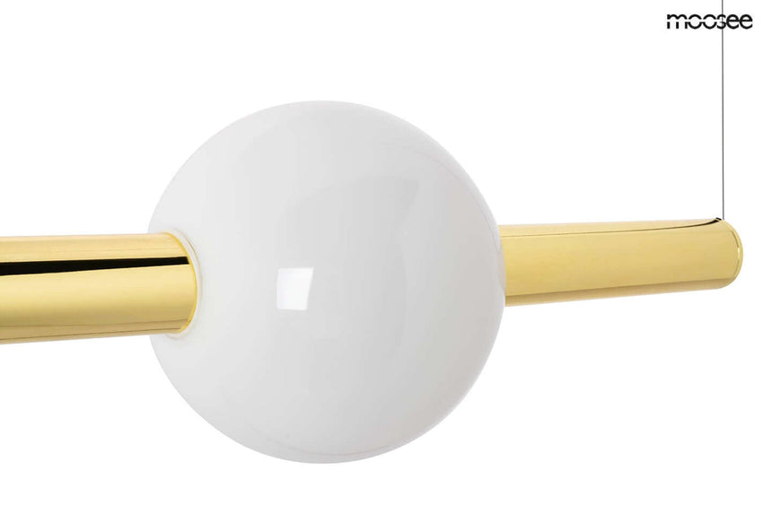 53. Závesná lampa Libra 90 On, zlatá
