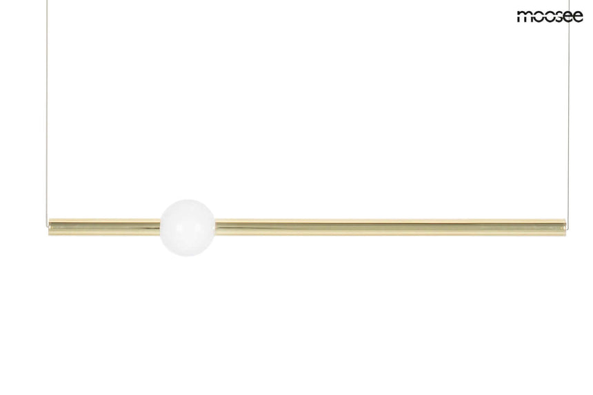 53. Závesná lampa Libra 90 On, zlatá