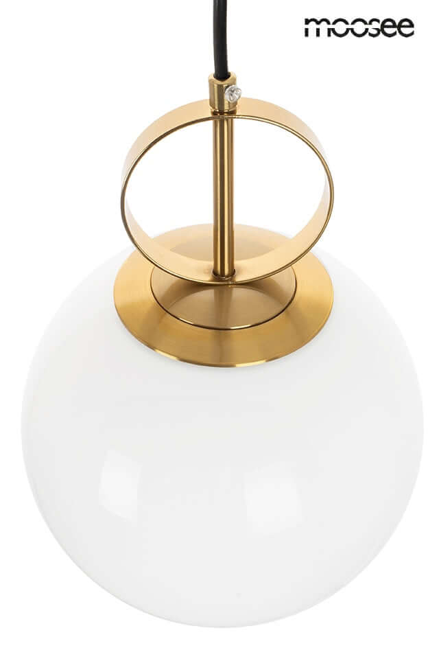 Závesná lampa Výťah zlatá