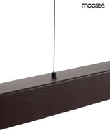 Závesná lampa Linea hnedá