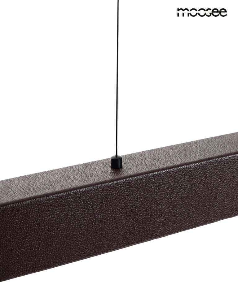 Závesná lampa Linea hnedá