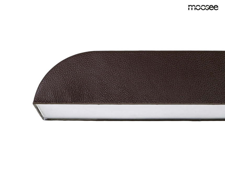 Závesná lampa Linea hnedá