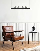 85. Závesná lampa Lineal čierna