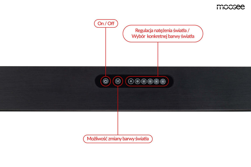 Závesná lampa Liner čierna