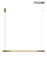 Závesná lampa Linus 80 zlatá