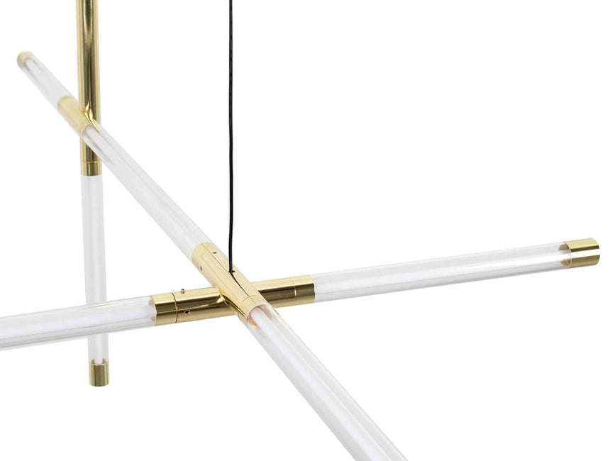 Závesná lampa Mikado M zlatá