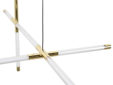 Závesná lampa Mikado S zlatá