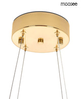 Závesná lampa Nenufar zlatá