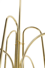 Závesná lampa Neri zlatá