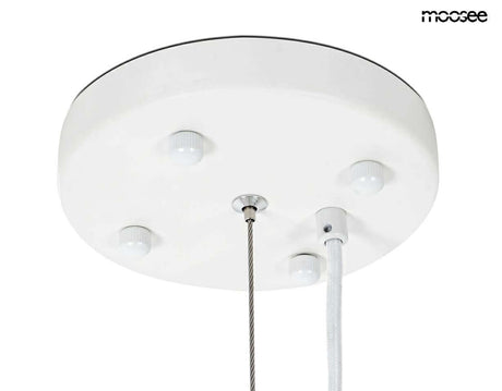 Závesná lampa Nest 120 biela