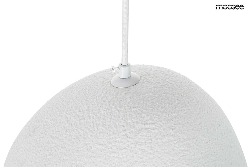 Závesná lampa Nest 30 biela