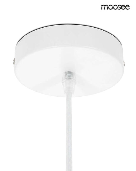 Závesná lampa Nest 30 biela