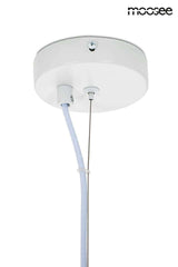 Závesná lampa Nest 40 biela