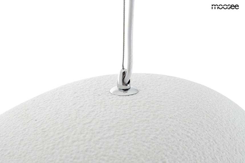 Závesná lampa Nest 60 biela