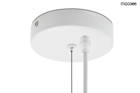 Závesná lampa Nest 60 biela