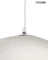 Závesná lampa Nido biela