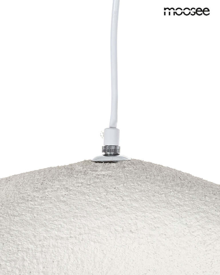 Závesná lampa Nido biela