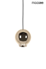 Závesná lampa Ojo zlatá