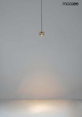 Závesná lampa Ojo zlatá