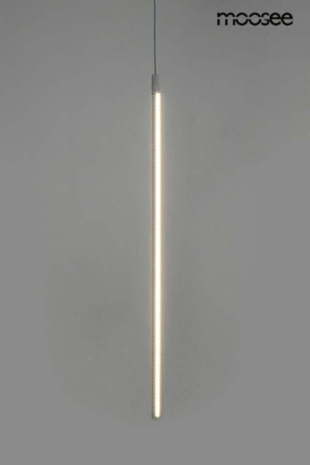 Závesná lampa Ombre 80 biela