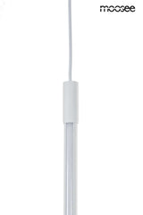 Závesná lampa Ombre 80 biela