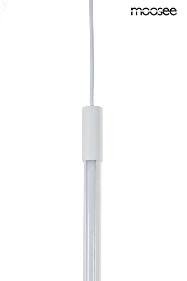 Závesná lampa Ombre 80 biela