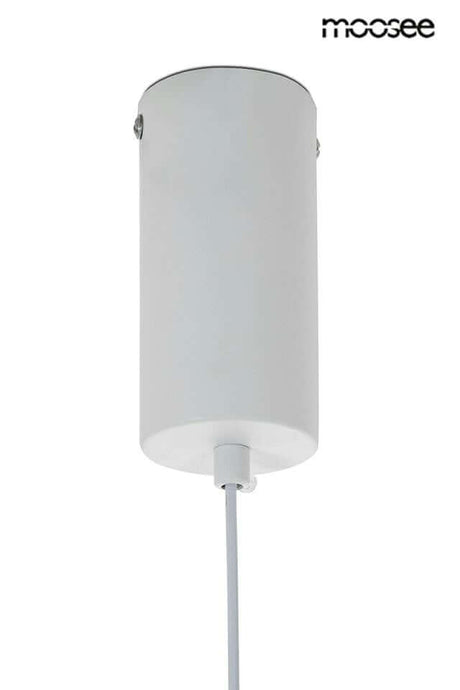 Závesná lampa Ombre 80 biela