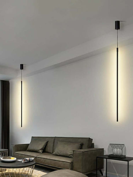 36. Závesná lampa Ombre 80 čierna