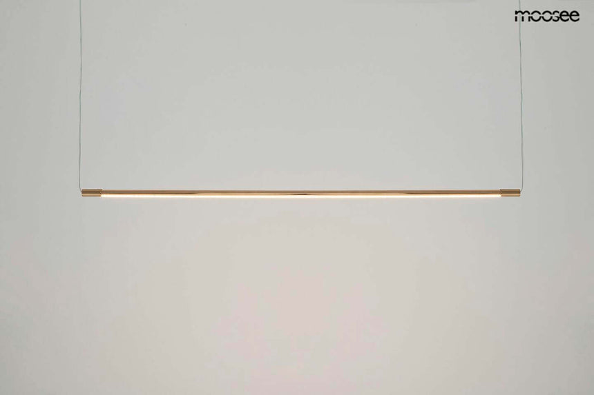 Závesná lampa Ombre Nivel 100 zlatá