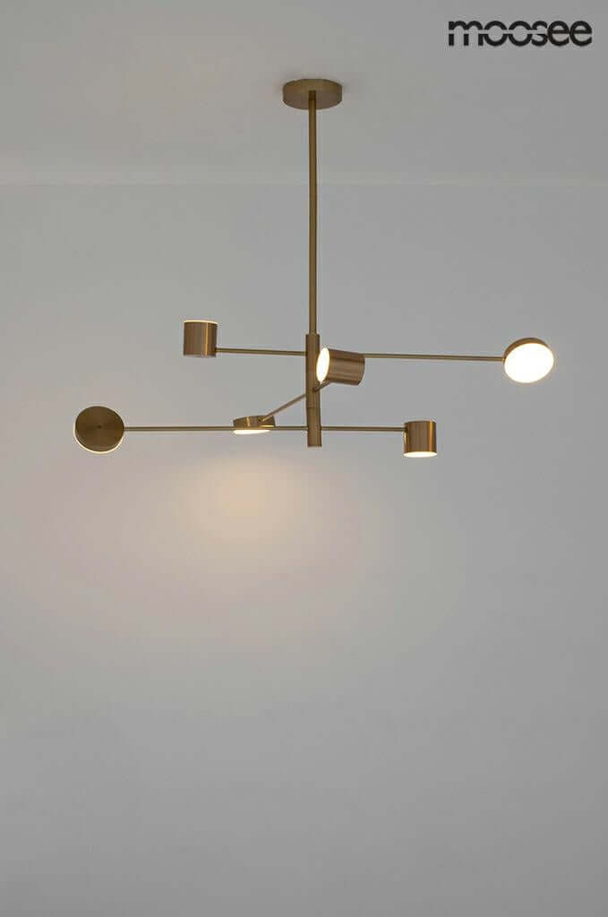 16. Závesná lampa Piazetta zlatá