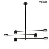 Závesná lampa Piazetta čierna