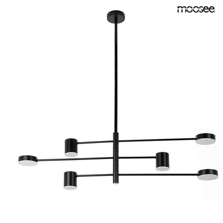 Závesná lampa Piazetta čierna