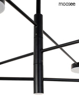 Závesná lampa Piazetta čierna