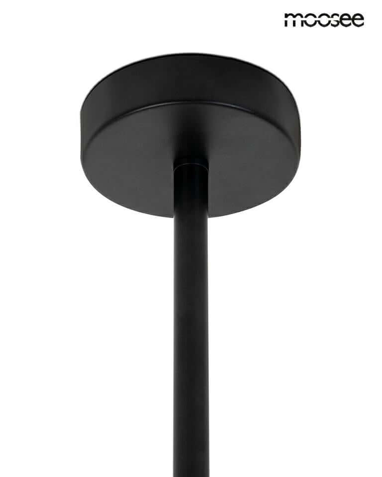 Závesná lampa Piazetta čierna