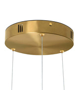 Závesná lampa Ring 40 + 60 + 80 zlatá – v jednom stropnom svietidle