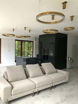 Závesná lampa Ring 60 zlatá