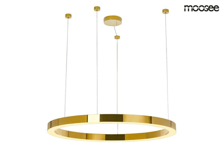Závesná lampa Ring Luxury 110 zlatá