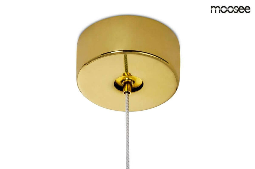 Závesná lampa Ring Luxury 110 zlatá